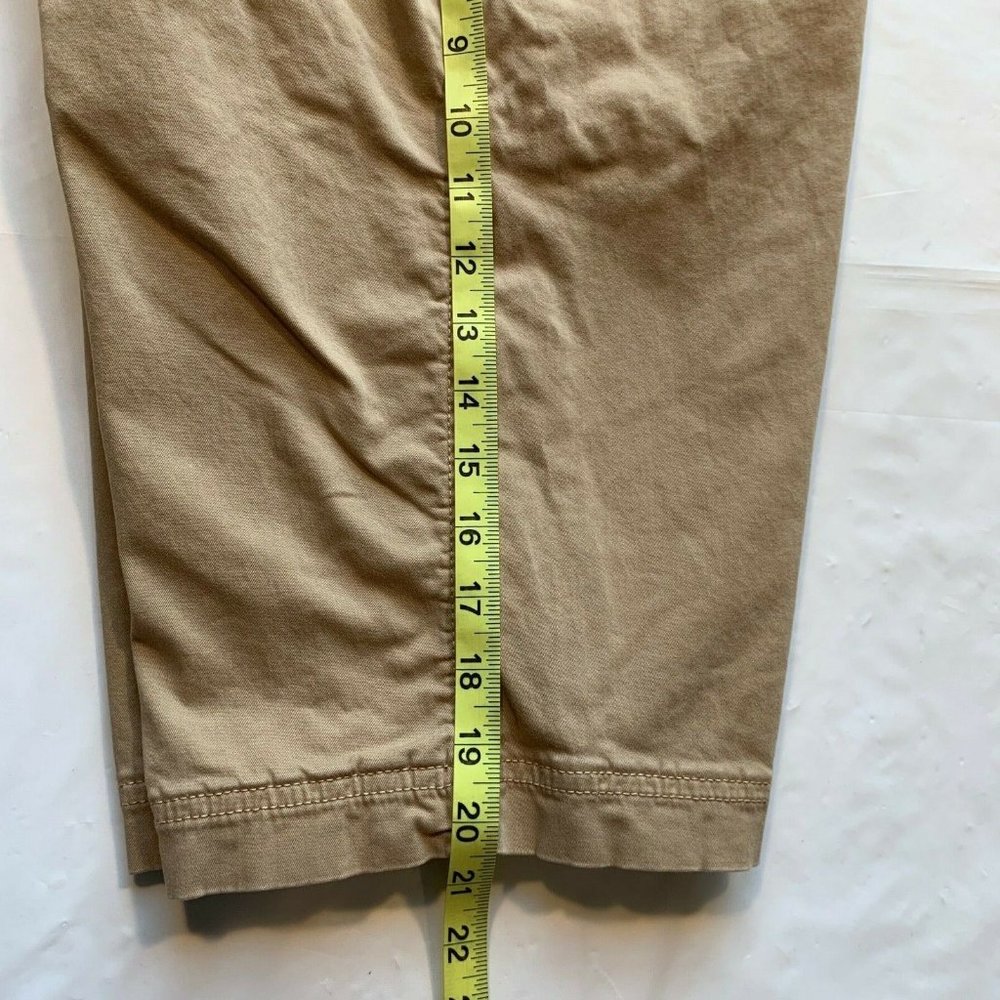 American Eagle Longer Length Chino Shorts Mens 29x12 Extreme Flex Khaki‎ NEW - Picture 12 of 12
